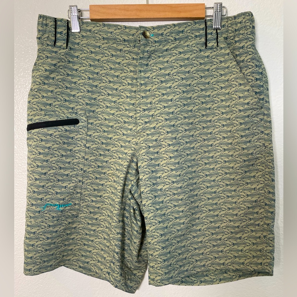 True Flies Shell Creek Swim Short